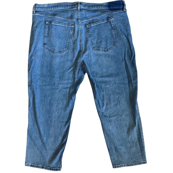 Abercrombie & Fitch Plus Curve Love Ankle Straight Ultra High-Rise Size 22 Short - Picture 7 of 10